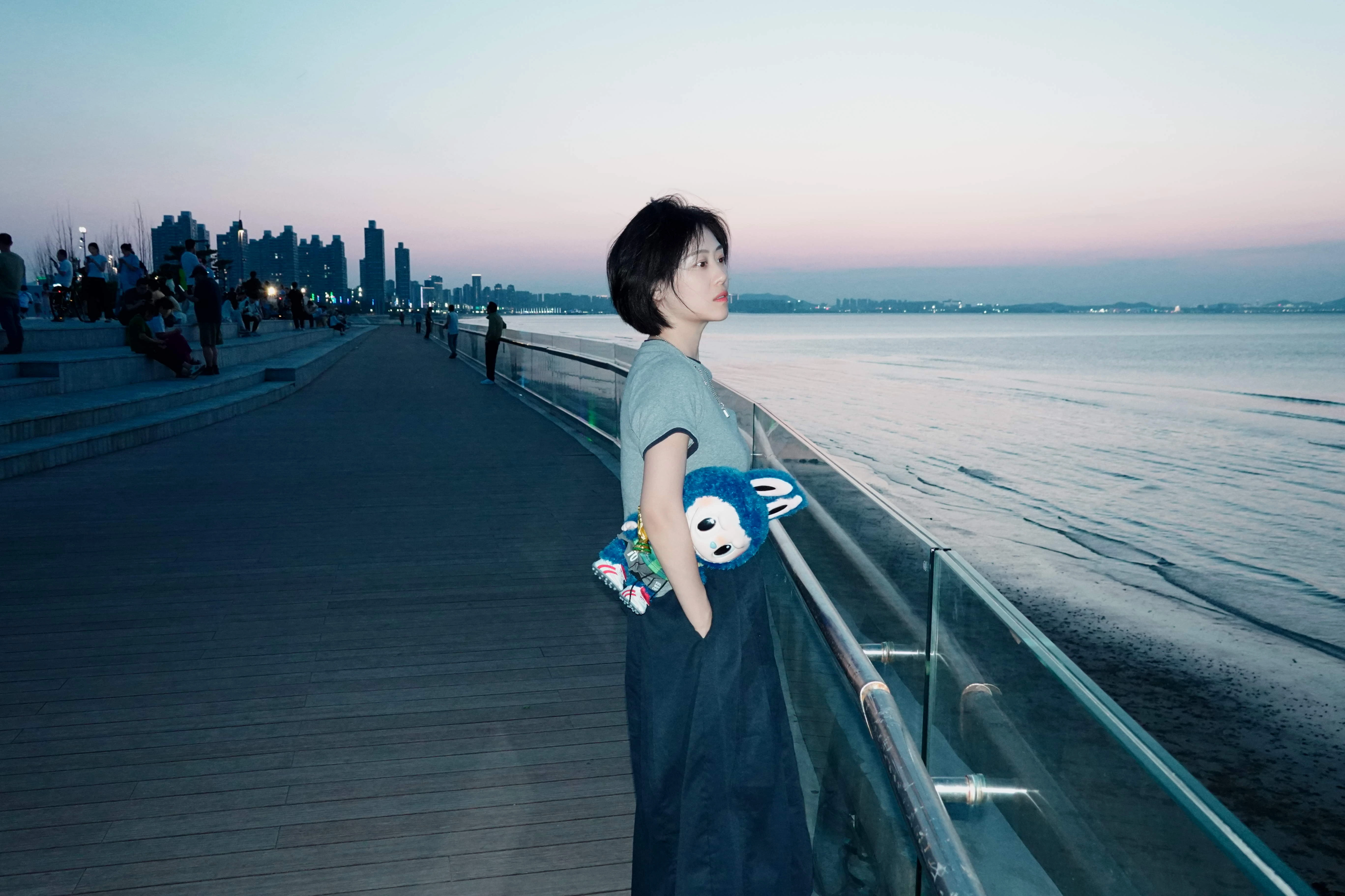 金沙滩的夜
